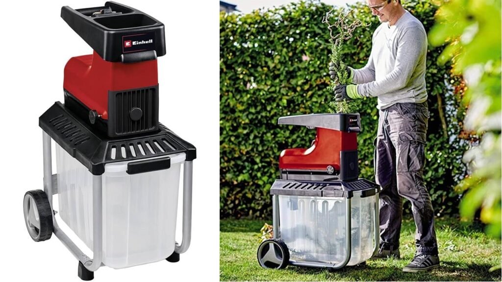 Einhell GC-RS 60 CB - Triturador eléctrico silencioso,