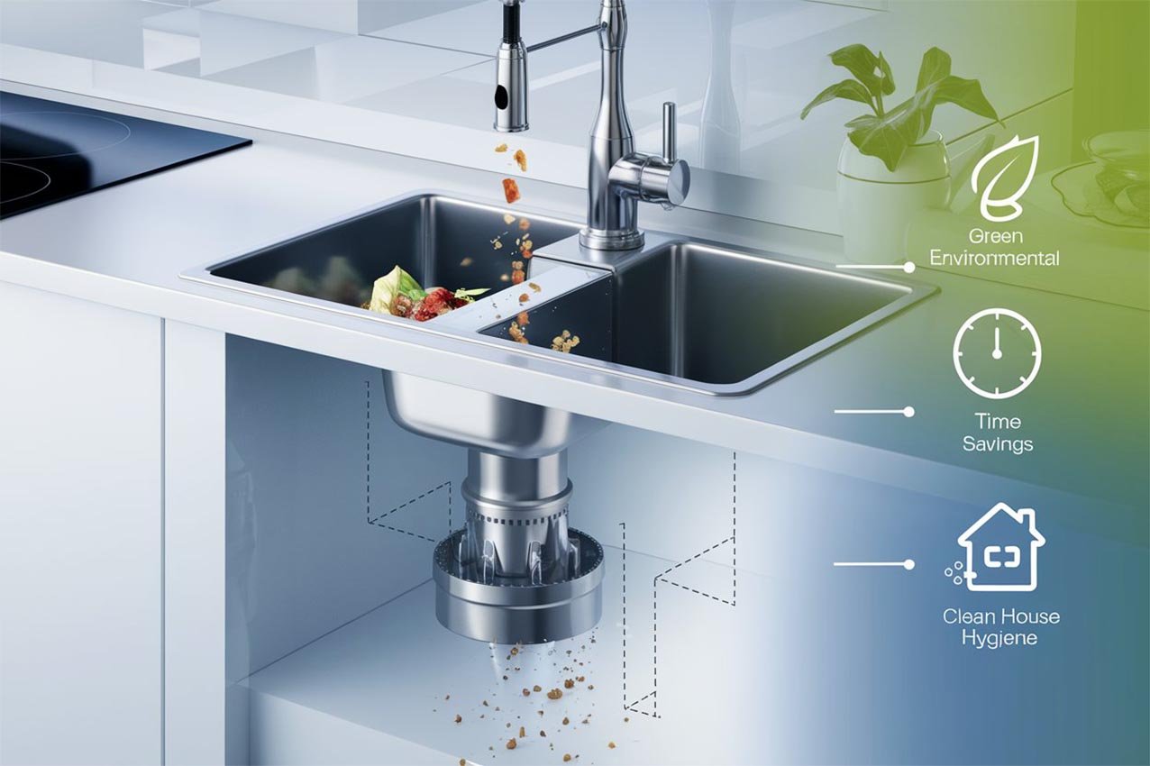 La revolución de los trituradores de residuos de alimentos